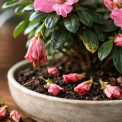 Azaleia japonesa: derrubando bot&otilde;es? Os 3 erros de rega que se repetem toda semana