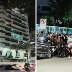 Briga em condom&iacute;nio de Itapu&atilde;