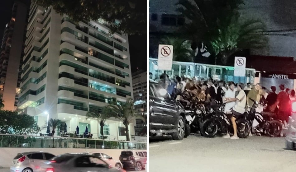 Briga em condomínio de Itapuã