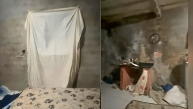 Cativeiro que ele foi mantido (Imagem: Reprodução/Dope/SSP-SP)