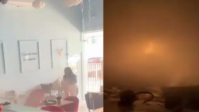 Incêndio doceria de Vila Velha (Foto/reprodução: Instagram)