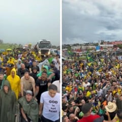Caminhada de Nikolas Ferreira percorre 240 km entre Minas Gerais e Bras&iacute;lia. Fotos: @nikolasferreiradm