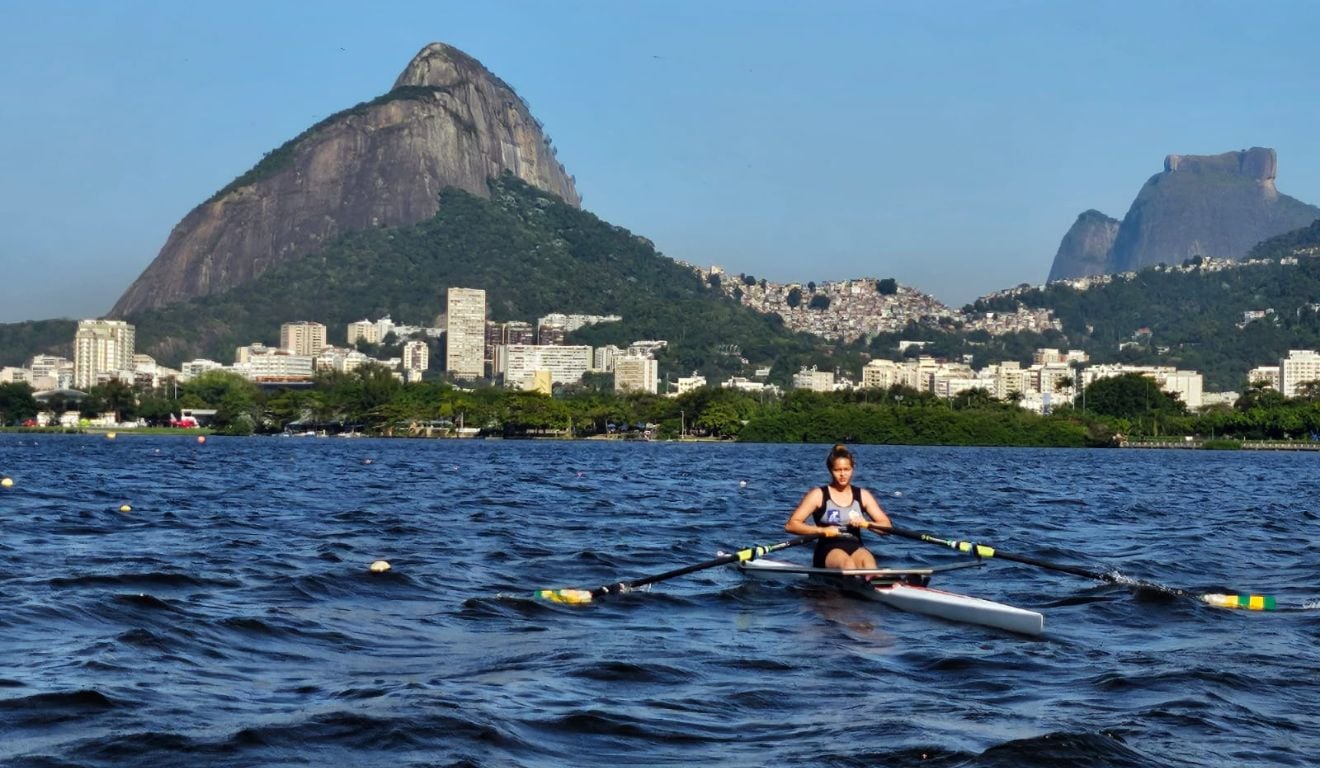 Amanda Marquez, training camp de Remo 2024 no Rio de Janeiro