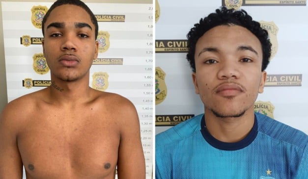 Carlos Andryel de Oliveira Santos e Kayki Matheus William Lima Moraes: presos