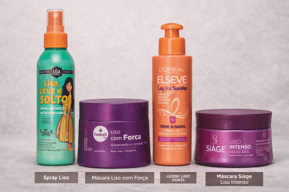 Descubra como 4 produtos acessíveis podem deixar seu cabelo liso e alinhado sem recorrer à progressiva ou químicas pesadas! Descubra como 4 produtos acessíveis podem deixar seu cabelo liso e alinhado sem recorrer à progressiva ou químicas pesadas!