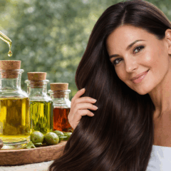 &Oacute;leos naturais como r&iacute;cino, coco e alecrim podem ajudar a disfar&ccedil;ar os fios brancos, mantendo a sa&uacute;de do cabelo e economizando nas tinturas