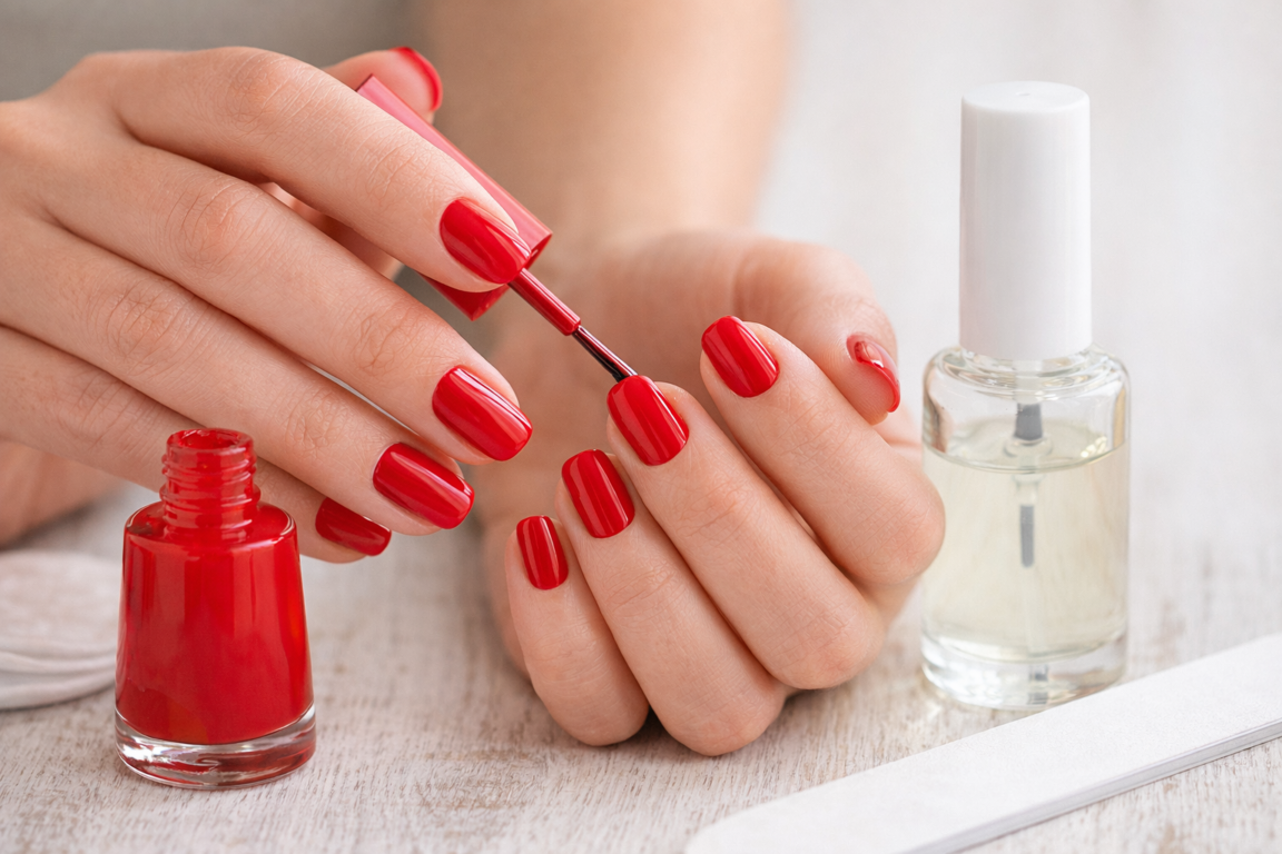 Cuidados simples com o armazenamento e o uso do esmalte ajudam a evitar a textura grossa e garantem unhas mais uniformes e bem acabadas./ ChatGPT Cuidados simples com o armazenamento e o uso do esmalte ajudam a evitar a textura grossa e garantem unhas mais uniformes e bem acabadas./ ChatGPT