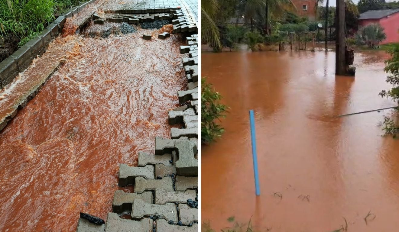 Chuva causa transtornos em Sooretama