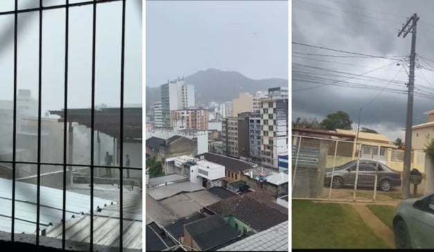 Chuva na Grande Vitória nesta segunda-feira (19)