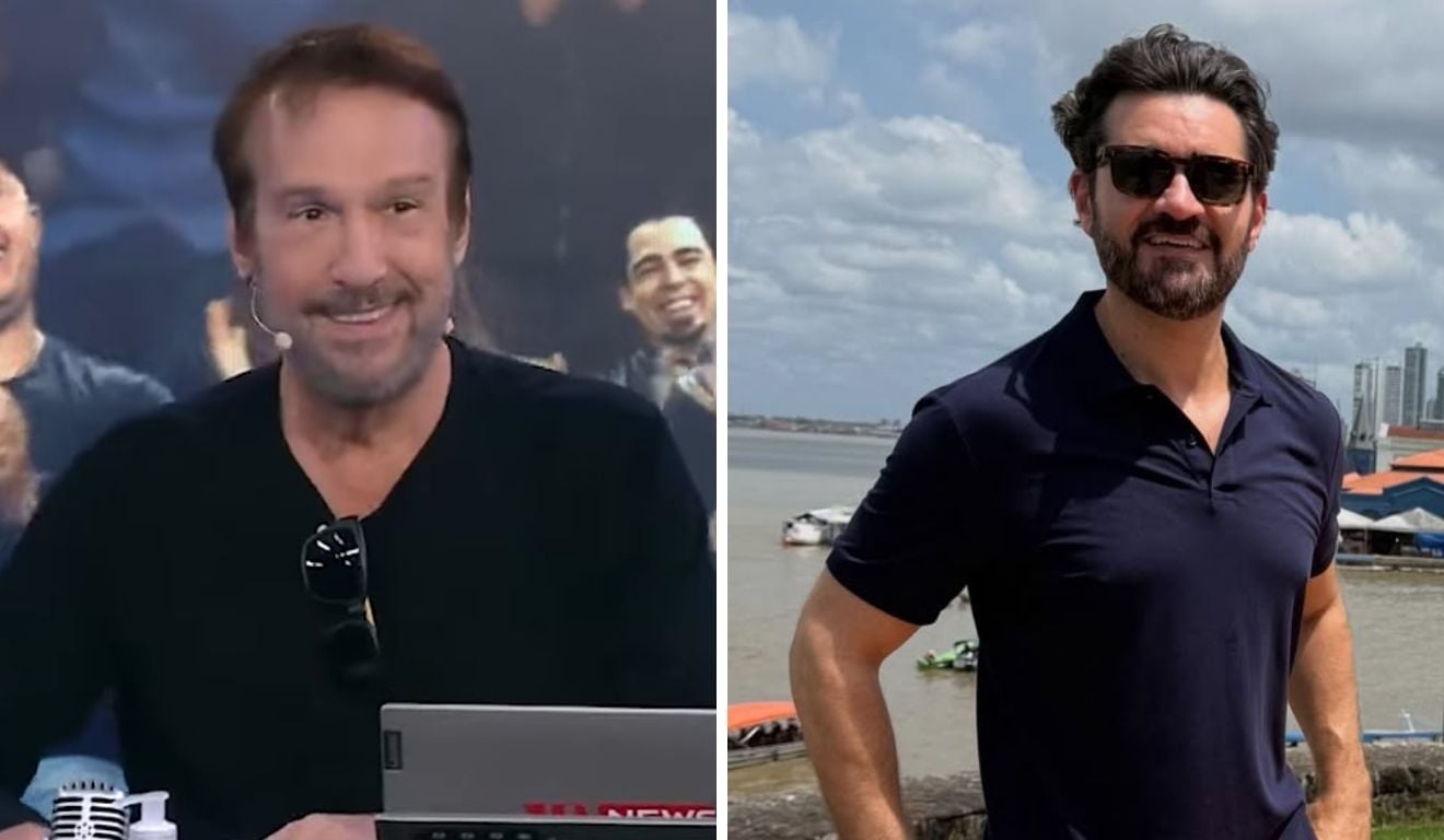 Foto: Reprodução/Youtube/@PanicoRetroOficial e Reprodução/Instagram/@mcosme Foto: Reprodução/Youtube/@PanicoRetroOficial e Reprodução/Instagram/@mcosme