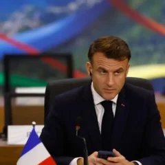 Emmanuel Macron, presidente da Fran&ccedil;a. Foto: T&acirc;nia R&ecirc;go/Ag&ecirc;ncia Brasil