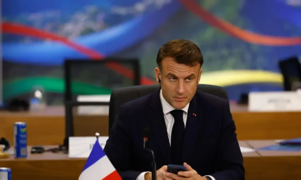 Emmanuel Macron, presidente da França. Foto: Tânia Rêgo/Agência Brasil