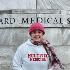 Bruna Januario Ferri, aluna de Medicina da Multivix Cachoeiro de Itapemirim, mostra trajet&oacute;ria em Harvard Medical School 