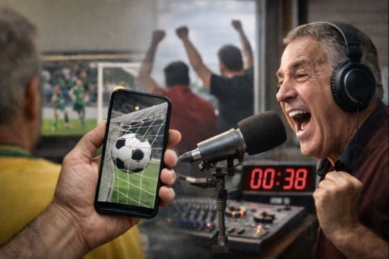 Por que o gol chega atrasado na sua TV? Entenda o delay nas transmissões esportivas