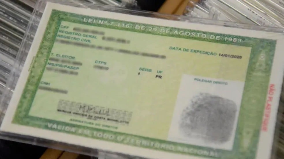 documento de identificação documento de identificação