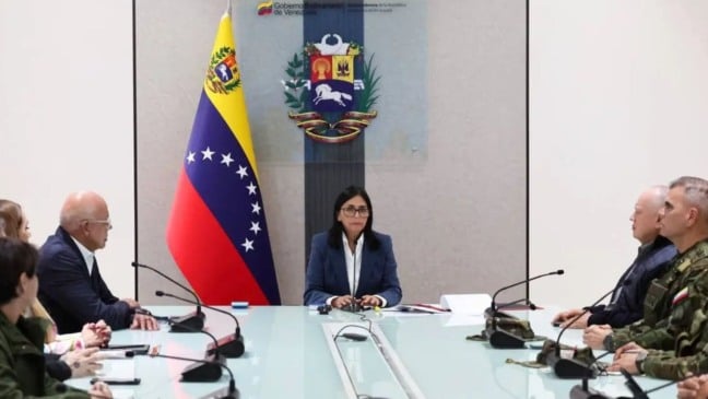 Delcy Rodríguez, vice-presidente da Venezuela (Foto: X)