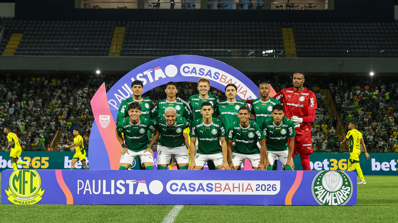Partida entre SE Palmeiras e Mirassol, válida pela terceira rodada do Campeonato Paulista, Série A1, na Arena Crefisa Barueri, em Barueri-SP. (Foto: Fabio Menotti/Palmeiras/by Canon)
