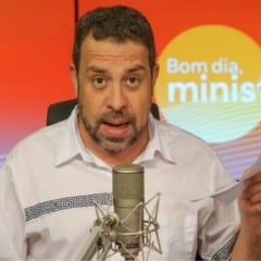 Guilherme Boulos em entrevista ao Bom dia