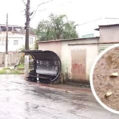 ponto de &ocirc;nibus em Jardim da Serra, na Serra