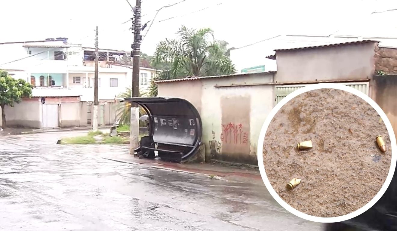 ponto de ônibus em Jardim da Serra, na Serra ponto de ônibus em Jardim da Serra, na Serra