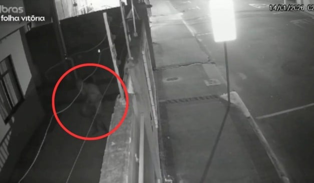 Foto: Câmera de segurança/ Reprodução 
