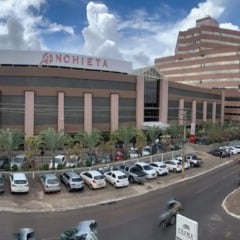 Hospital Anchieta, em Taguatinga. Imagem:  Reprodu&ccedil;&atilde;o/Google Maps