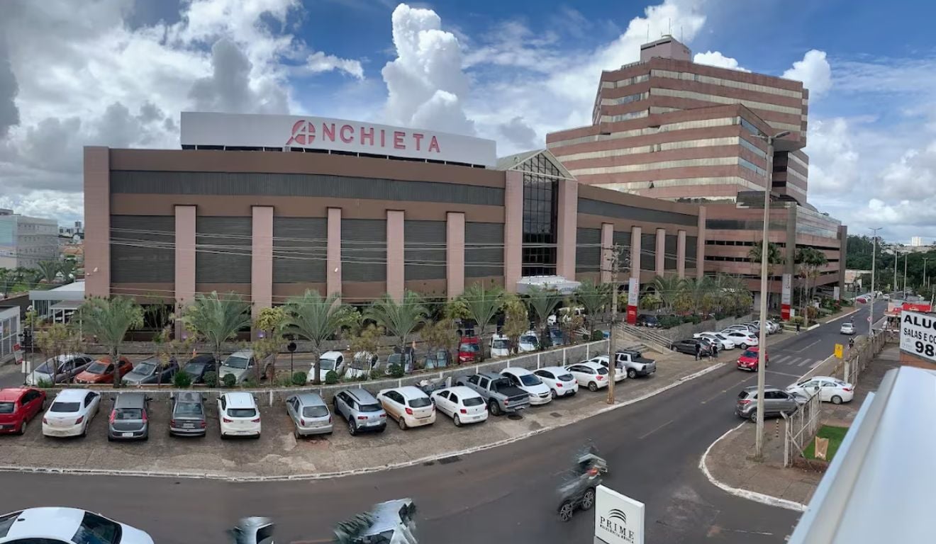 Hospital Anchieta, em Taguatinga. Imagem:  Reprodução/Google Maps