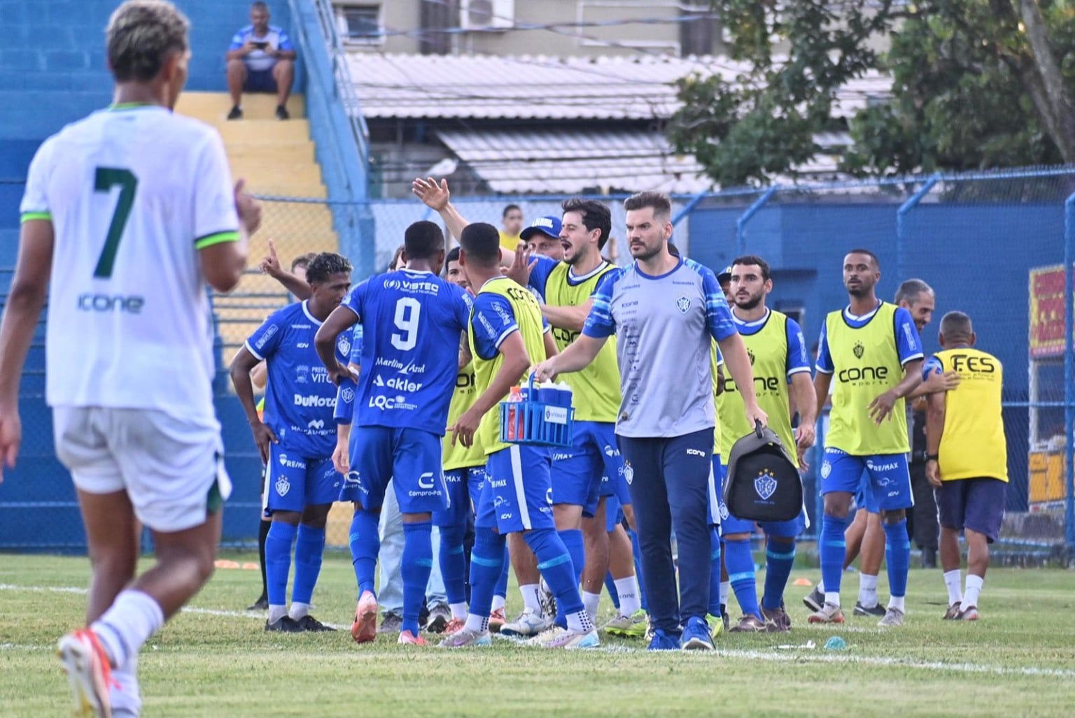 Comemoração do gol de Patrick do Vitória FC Comemoração do gol de Patrick do Vitória FC