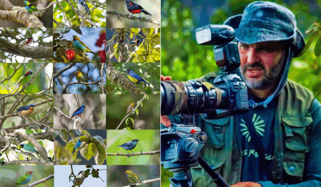 Saíras e saís: veja as fotos de algumas das aves mais coloridas das florestas