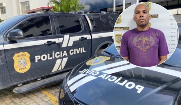 Luiz Carlos Reis Santos, de 42 anos, foi preso, nesta quarta-feira (28), pela Polícia Civil