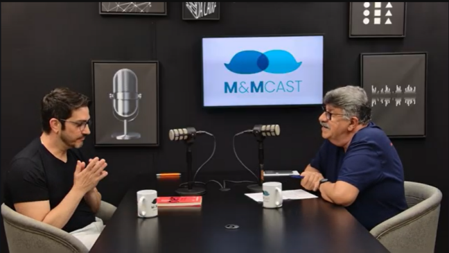 Marcelo Braga é o convidado do terceiro episódio de M&M Cast