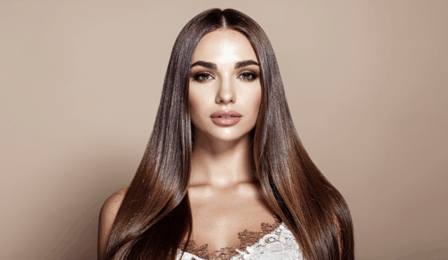 Cabelo liso com apenas 2 alimentos/Canva