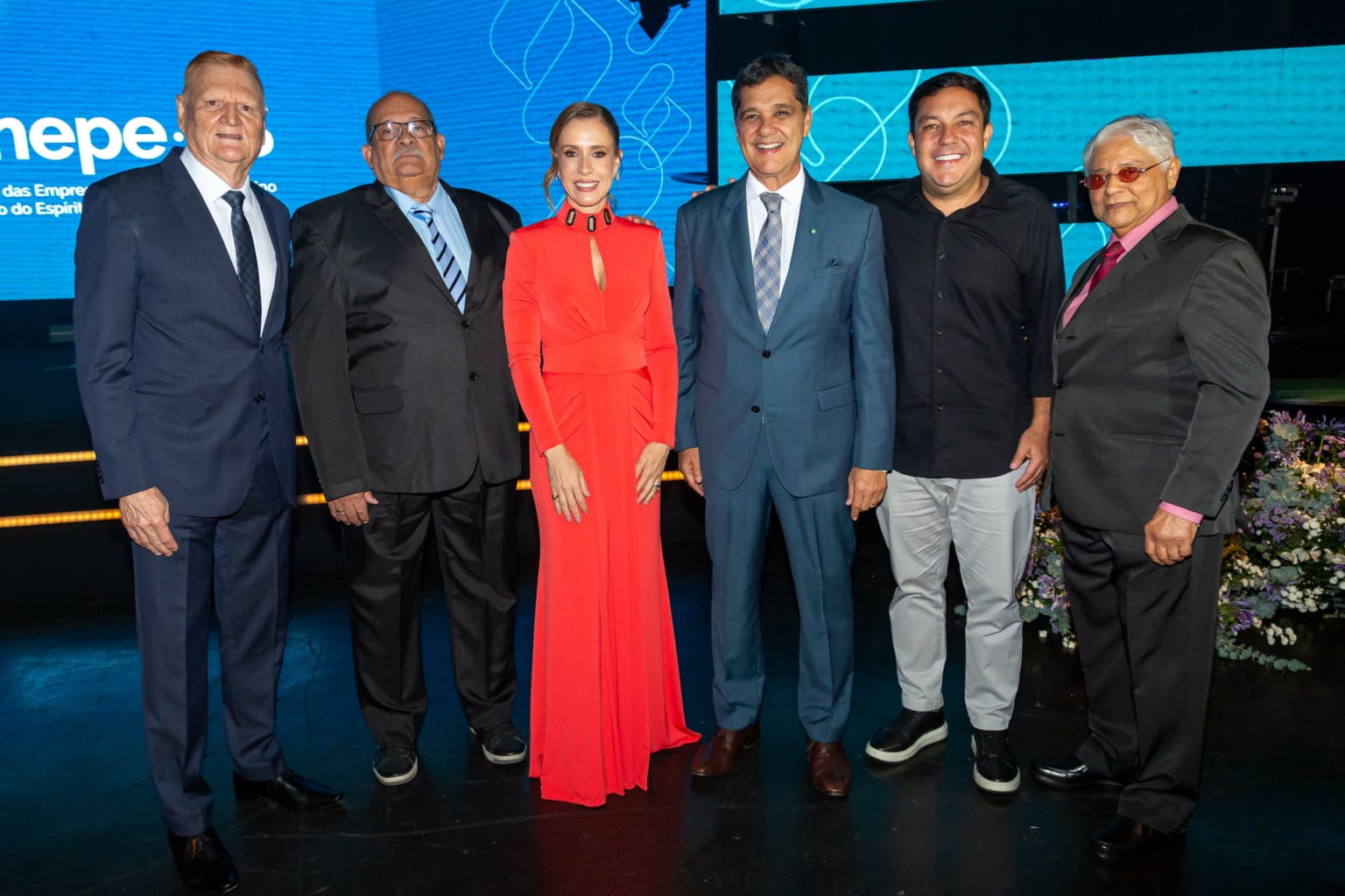 Moacir Lellis, Antonio Eugenio Cunha, Roberta Bonelli, Ricardo Ferraço, Bruno Lamas e Geraldo Diorio Moacir Lellis, Antonio Eugenio Cunha, Roberta Bonelli, Ricardo Ferraço, Bruno Lamas e Geraldo Diorio