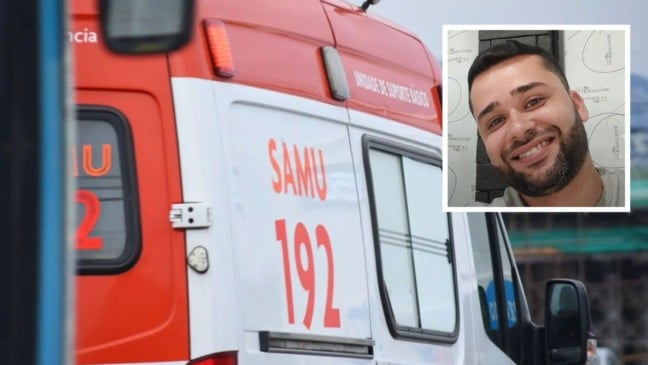 O porteiro Ediel Lobato (destaque) morreu afogado em Guarapari