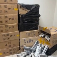 PF realiza opera&ccedil;&atilde;o contra contrabando de cigarros paraguaios no Esp&iacute;rito Santo. Foto: Divulga&ccedil;&atilde;o/PRF