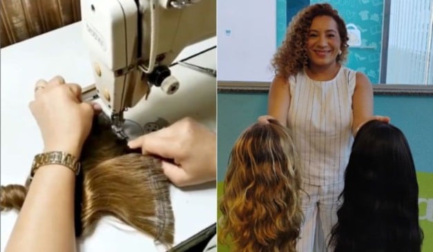 Perucas gratuitas ajudam a devolver o sorriso de crianças e adolescentes com câncer Acacci