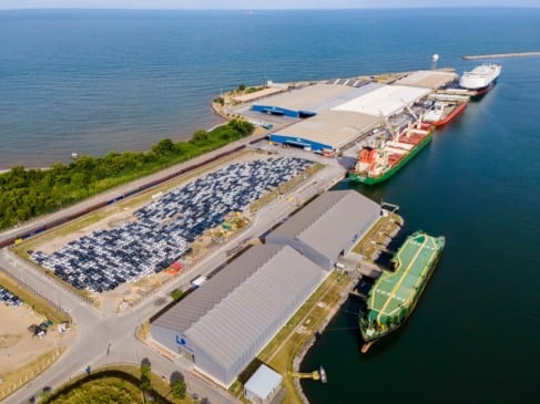 Portocel: Planos de expansão e diversificação de cargas de olho, principalmente, no agro, em veículos e fertilizantes. Crédito: Divulgação