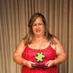 Professora Maria Aparecida Bonomo. Foto: Arquivo Pessoal