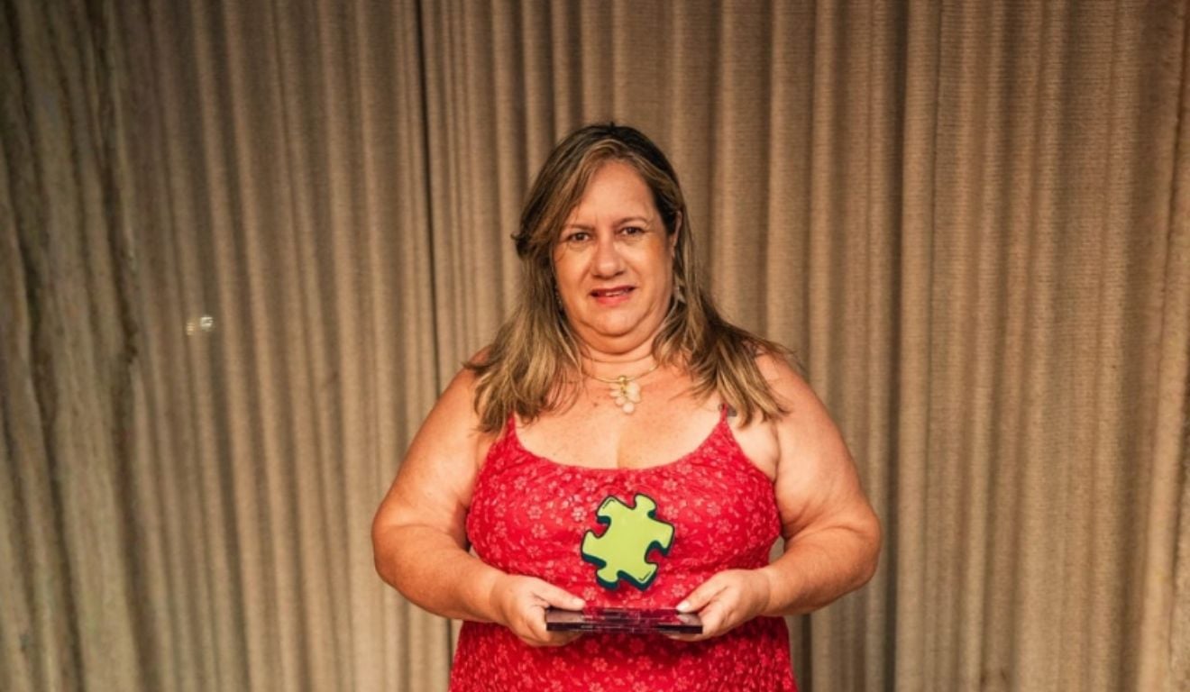 Professora Maria Aparecida Bonomo. Foto: Arquivo Pessoal Professora Maria Aparecida Bonomo. Foto: Arquivo Pessoal