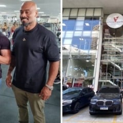 Renato Cariani e J&uacute;lio Balestrin oficializam parceria e apresentam projeto que transforma a Vit&oacute;ria Sports em um centro de treinamento de alto padr&atilde;o na capital capixaba. Cr&eacute;dito: Bernardo Mont'Mor e Thiago Soares/Folha Vit&oacute;ria