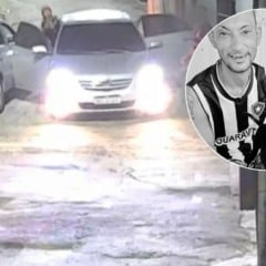 O ataque vitimou Rodrigo Souto Duarte. Foto: C&acirc;mera de seguran&ccedil;a e Redes sociais