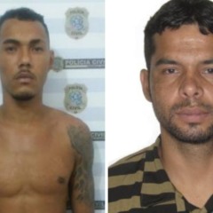 Rudson Nicolas Correia de Jesus (&agrave; esquerda) &eacute; suspeito do assassinato de Ronaldo Silva Apolin&aacute;rio (&agrave; direita). Fotos: Divulga&ccedil;&atilde;o/Pol&iacute;cia Civil.