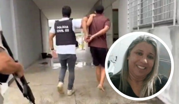 Suspeito preso pelo assassinato de Angélica Aparecida de Oliveira, em Jaguaré