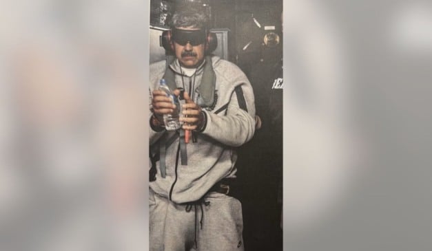 Imagem de Maduro divulgada por Donald Trump (Foto: Reprodução)