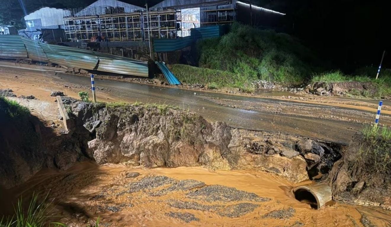 Vazamento de lama em mina da Vale causou impactos na área urbana de Congonhas. Foto: Prefeitura de Congonhas/Divulgação Vazamento de lama em mina da Vale causou impactos na área urbana de Congonhas. Foto: Prefeitura de Congonhas/Divulgação