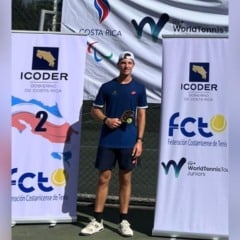 Tenista Victor Pignaton &eacute; vice-campe&atilde;o na Costa Rica