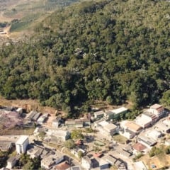 Vista da cidade de Dores do Rio Preto