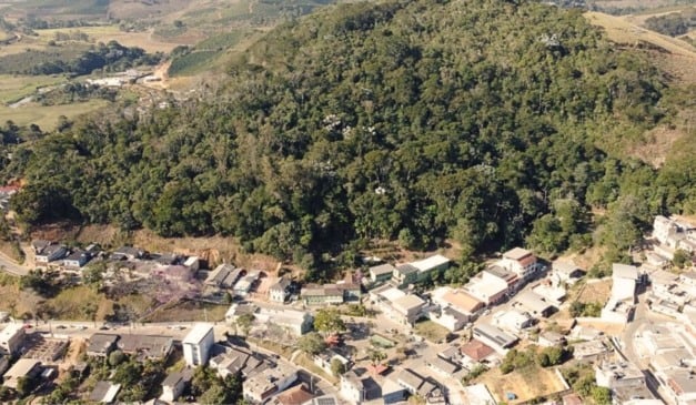 Vista da cidade de Dores do Rio Preto