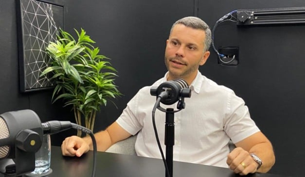 Wanderson Bueno em entrevista para a série Cidades e Desafios (foto: Dyhego Salazar)