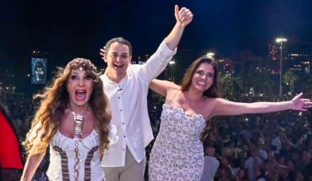 A super festa que deu as boas-vindas a 2026 na orla de Camburi